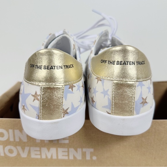 NIB OTBT Court Star Print Leather Sneaker - Picture 3 of 6